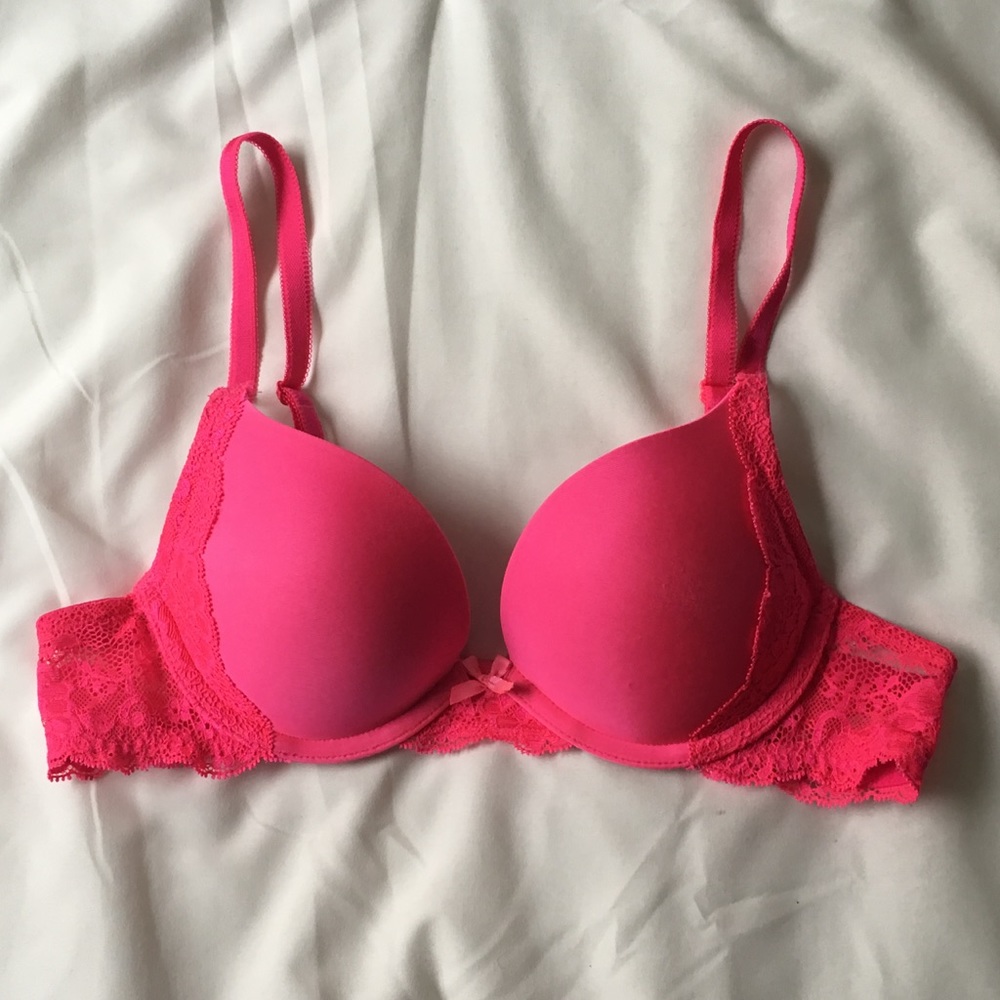 Victoria's Secret Pink Push-Up Bra (Size: 34A)