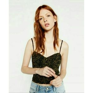 Zara Batik crop top