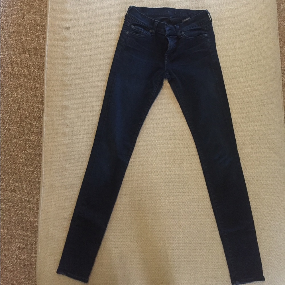 7 For All Mankind Gwenevere Skinny Ankle 26