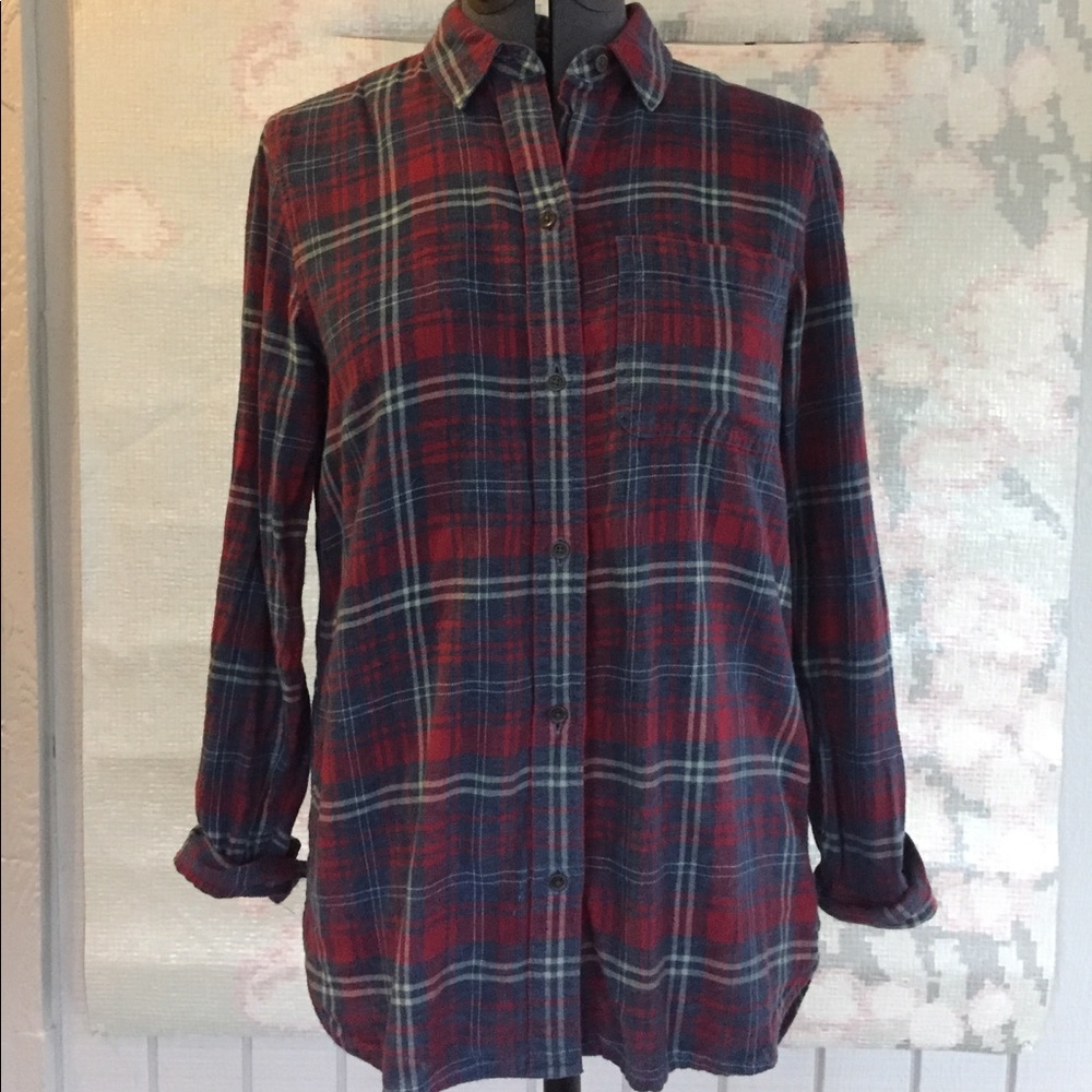 Madewell Classic Fit Plaid Button Up