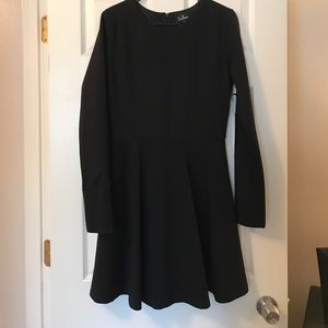 Lulus black skater dress