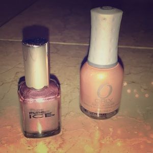New  Pure Ice & Orly  Nail Polish Bundle