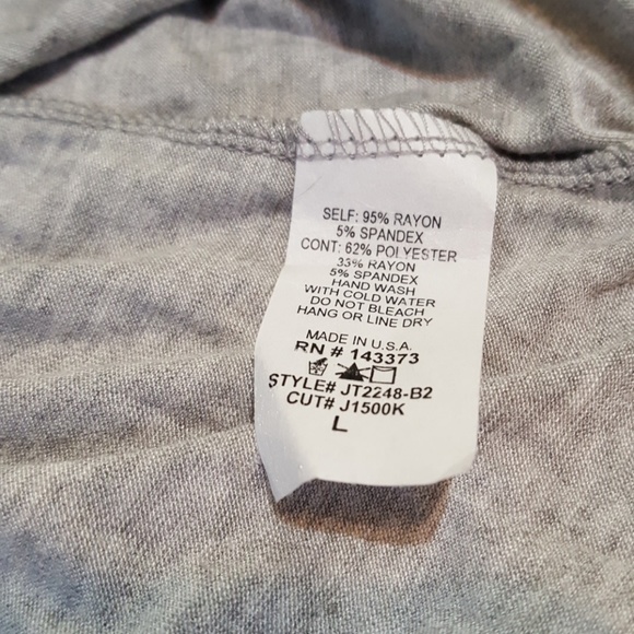 Threads Studi 3/4 Length Sleeve Tee. Sz. Lg. - Picture 8 of 8