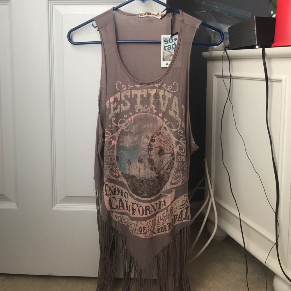 Tassel tank top