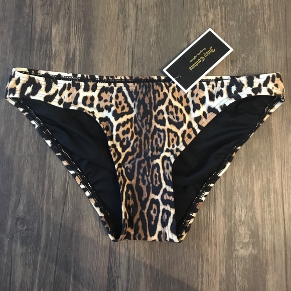 Juicy Couture Classic Leopard Bikini Bottom - Picture 1 of 4
