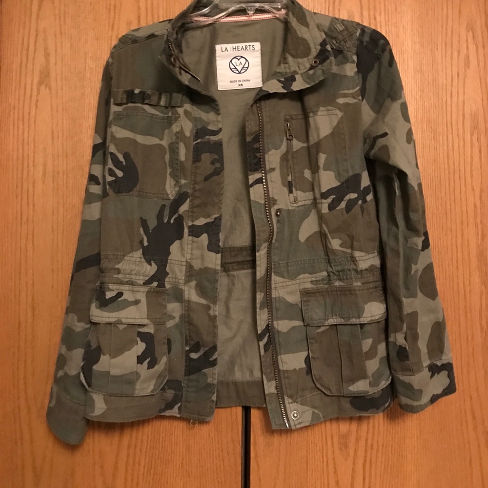 LA Hearts Camo Jacket