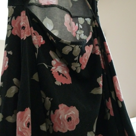 Open Back Floral Flirty Dress - Picture 8 of 8