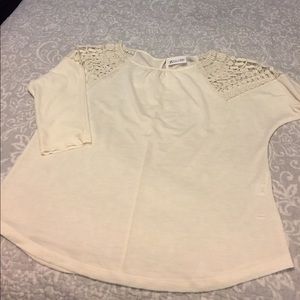 New York and company off white top