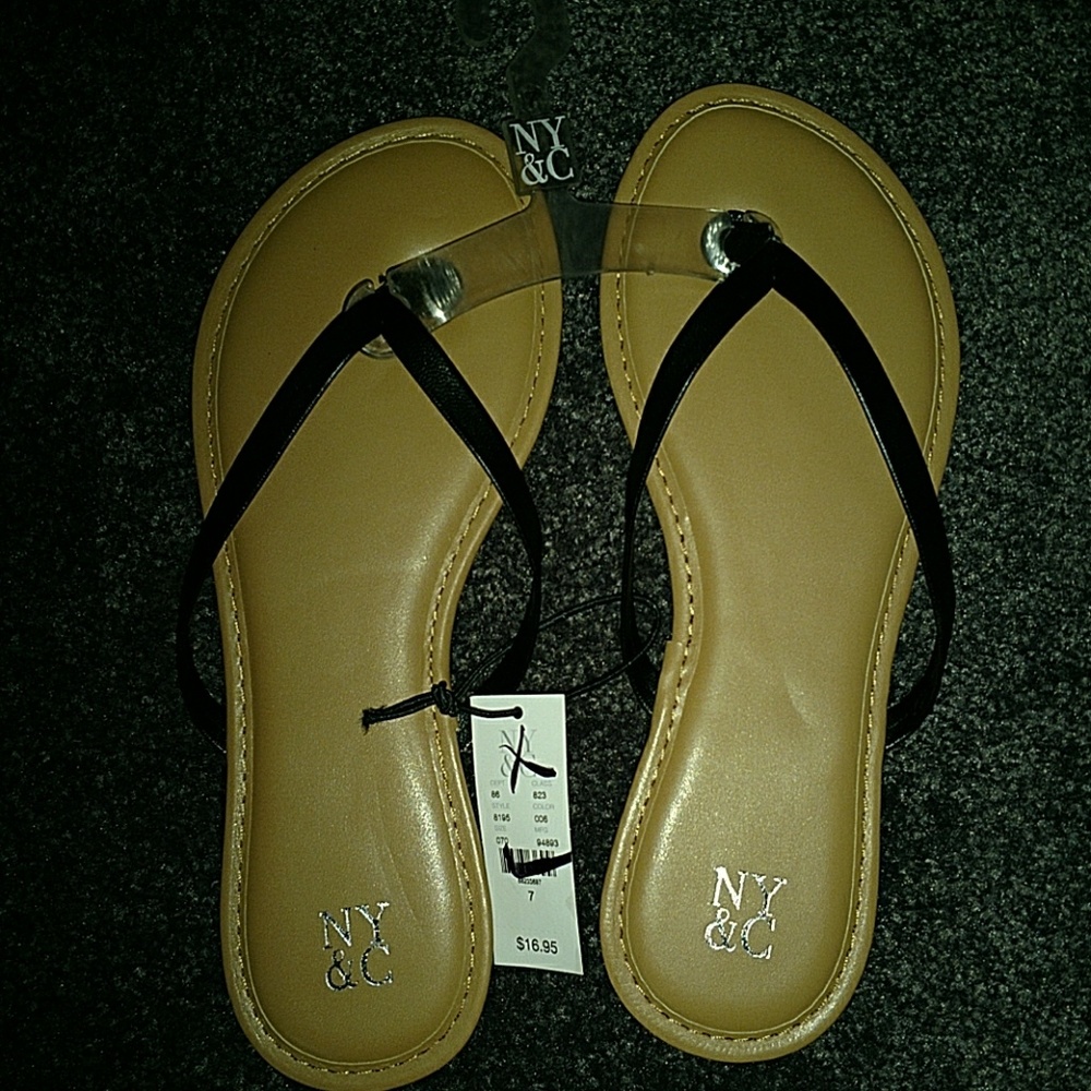 Brand new flip flops