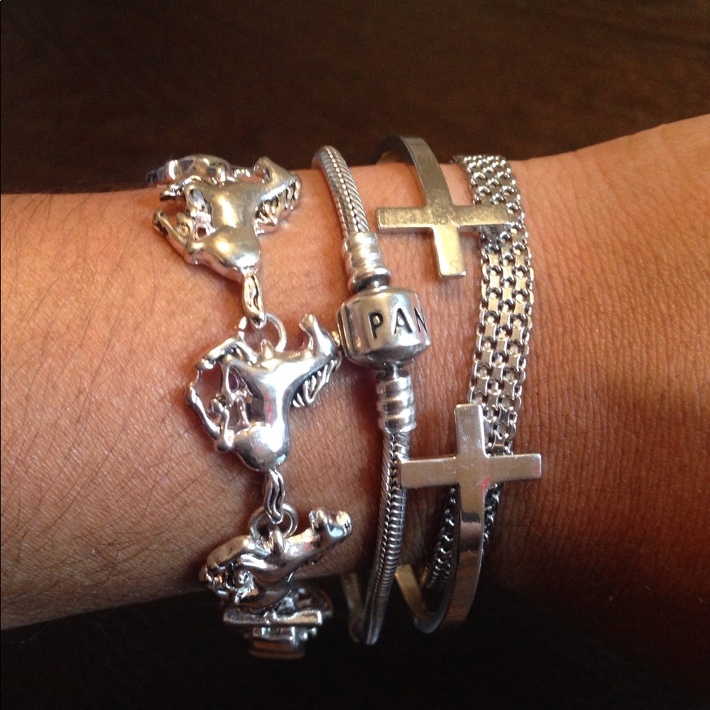 Pandora bracelet snakeskin chain 21cm