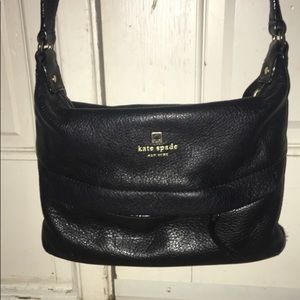 Kate Spade Cobble Hill black satchel