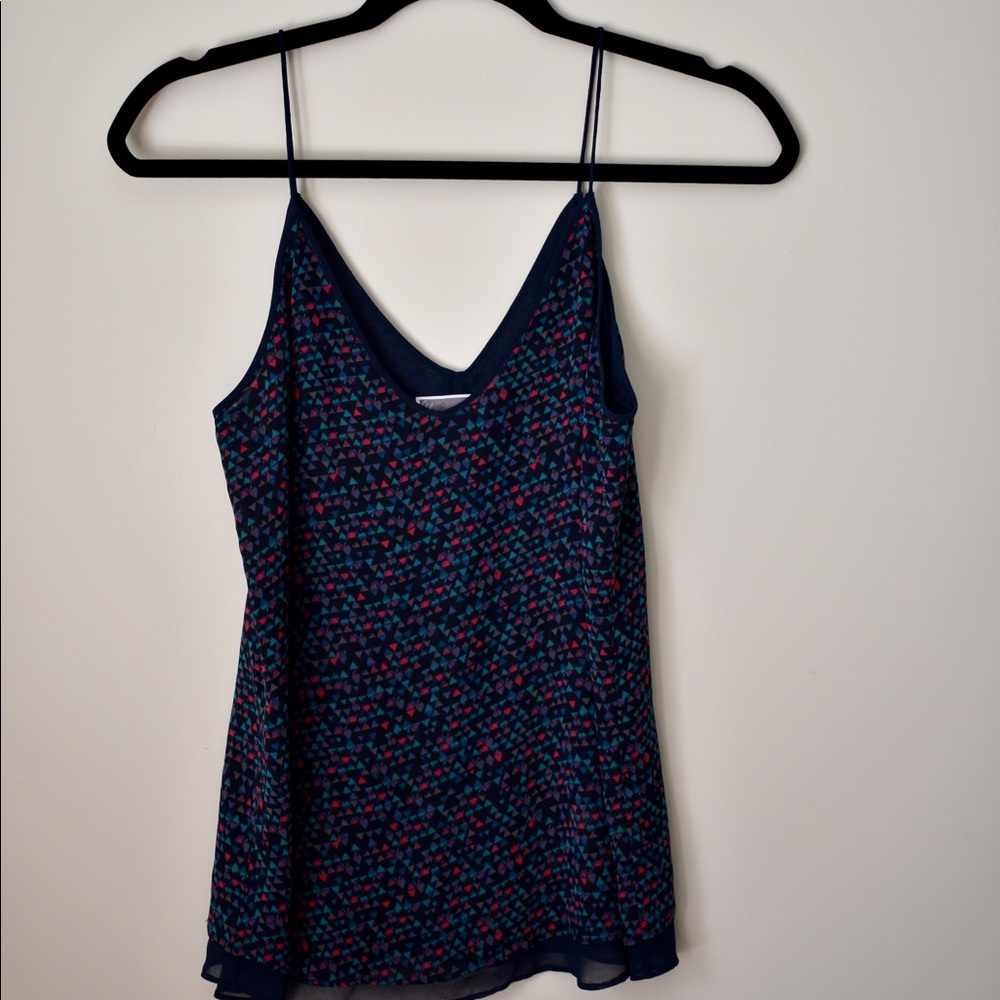 chelsea28 geometric print tank top