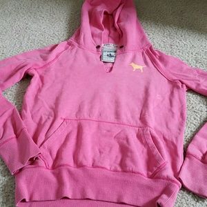 Pink sweater size extra small hot pink in color