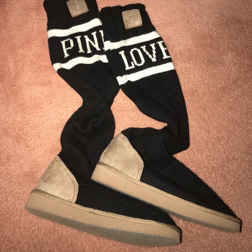 PINK mukluk slippers