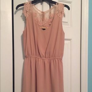 Nude dress