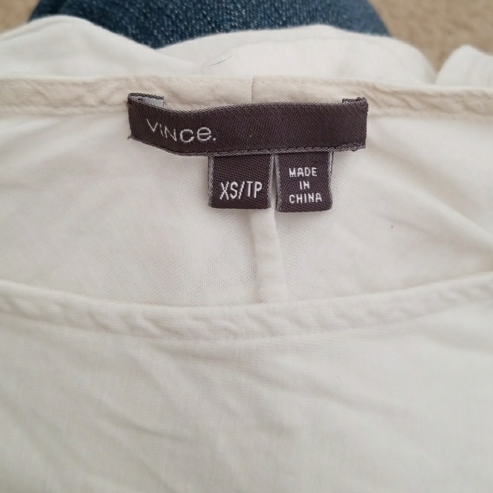 Basic Vince. Long Sleeve Tee- Xs - image 3