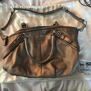 COACH MADISON SOPHIA LEATHER SATCHEL