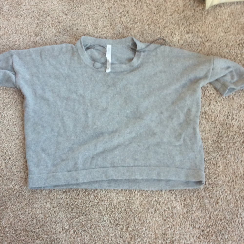 Lululemon crop sweater