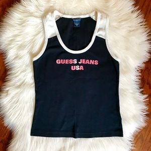 90's❤️Guess Jeans Tank