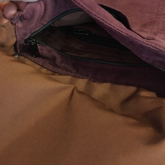 Embroidered pink floral bag cross body purse NEW - Picture 5 of 6