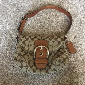Brown Coach Handbag - like new!