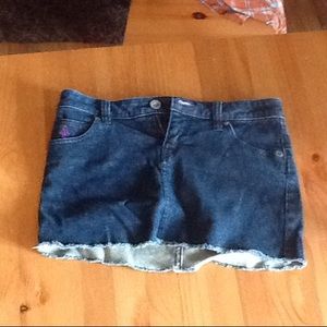 Volcom mini jean skirt