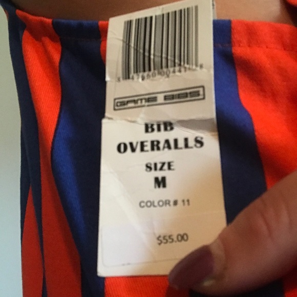 Game Bibs size M orange&blue - Picture 6 of 7