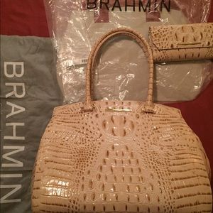 Brahmin bag and wallet