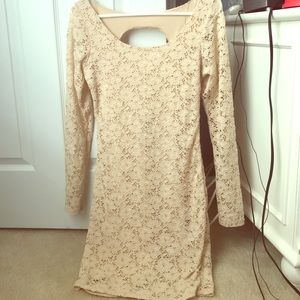 Off white lace dress