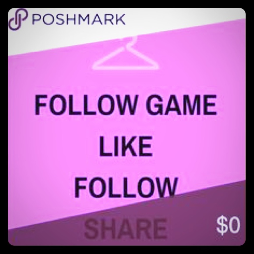 Follow, like, share and I'll do the same!