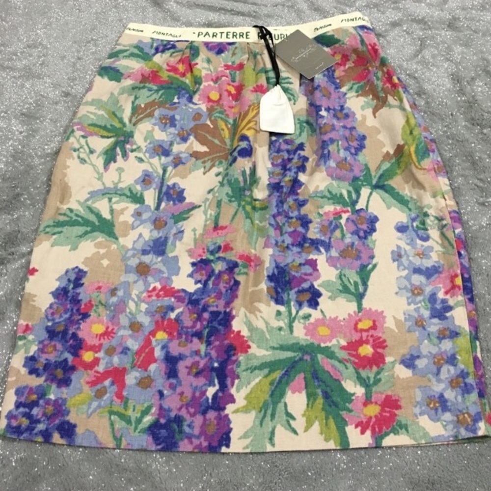 Floreat Anthropologie Floral Pencil Skirt Sz 6 NWT