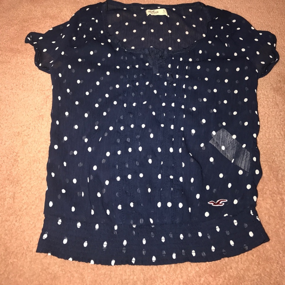 See thru hollister top