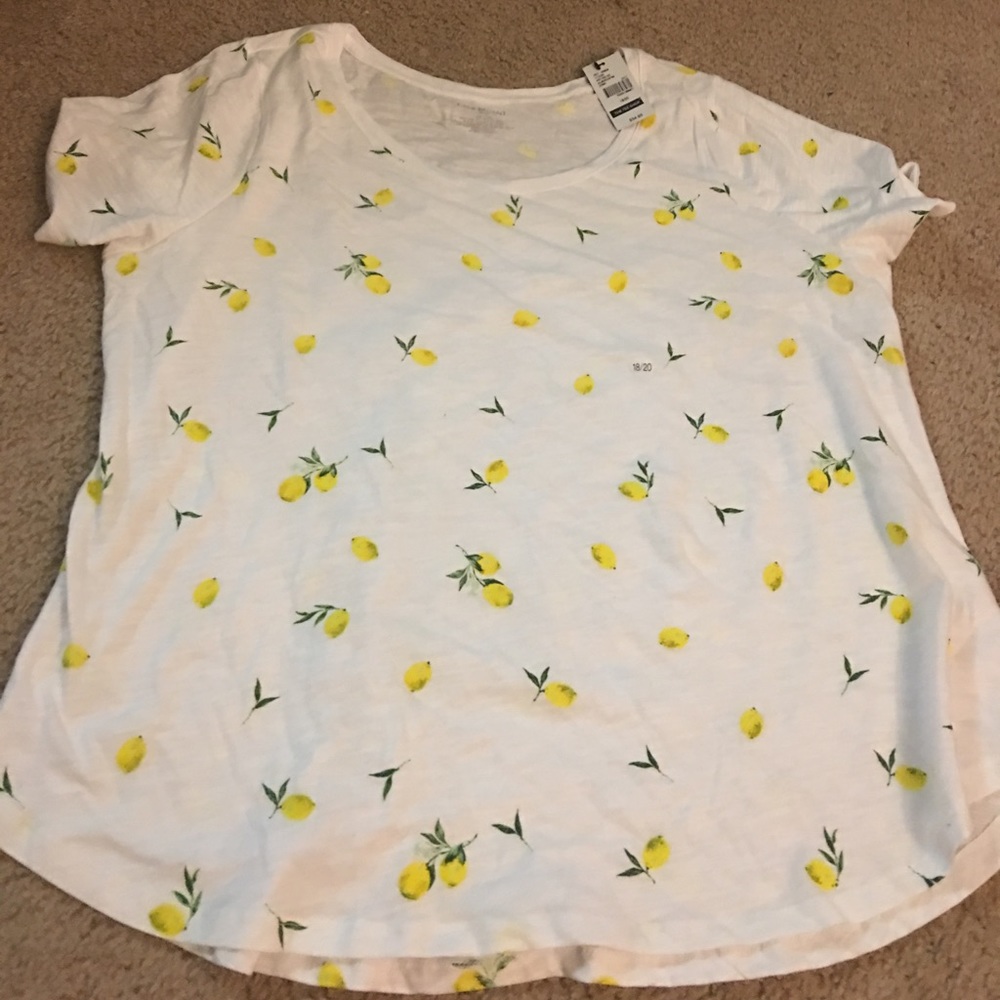 Brand new lemon tee!