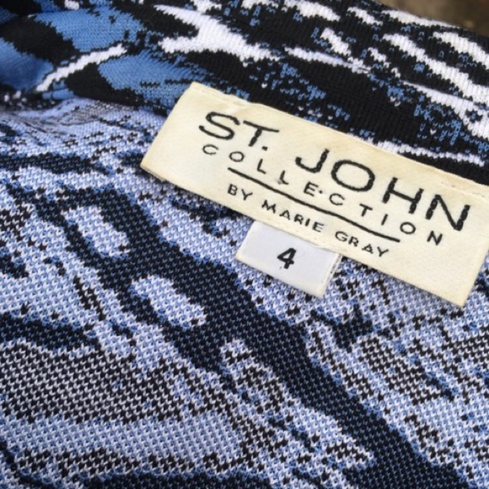ST JOHN Splash Of Colors Gold Zip, Pockets - Picture 8 of 8