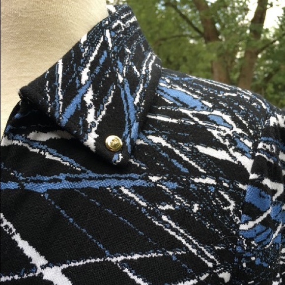 ST JOHN Splash Of Colors Gold Zip, Pockets - Picture 2 of 8