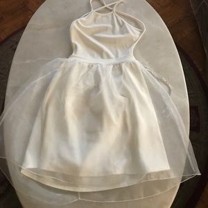 A Beautiful White Dress