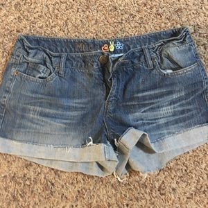 Mudd denim shorts