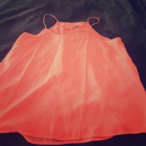 No boundaries tank bright orange