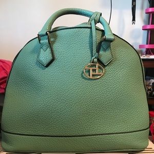 Mint green handbag