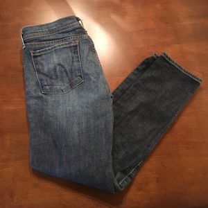 Citizens of Humanity mid rise ankle jean