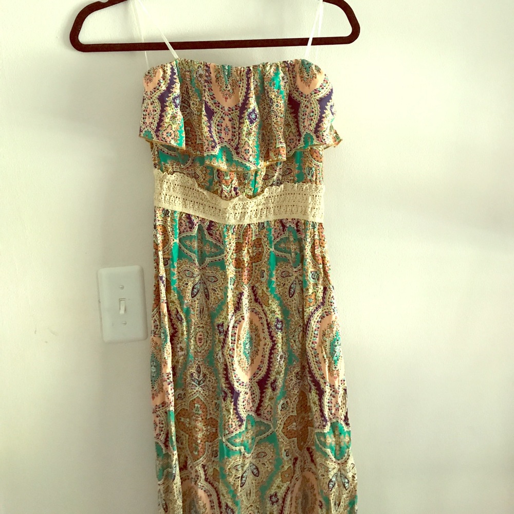 Paisley print Maxi dress
