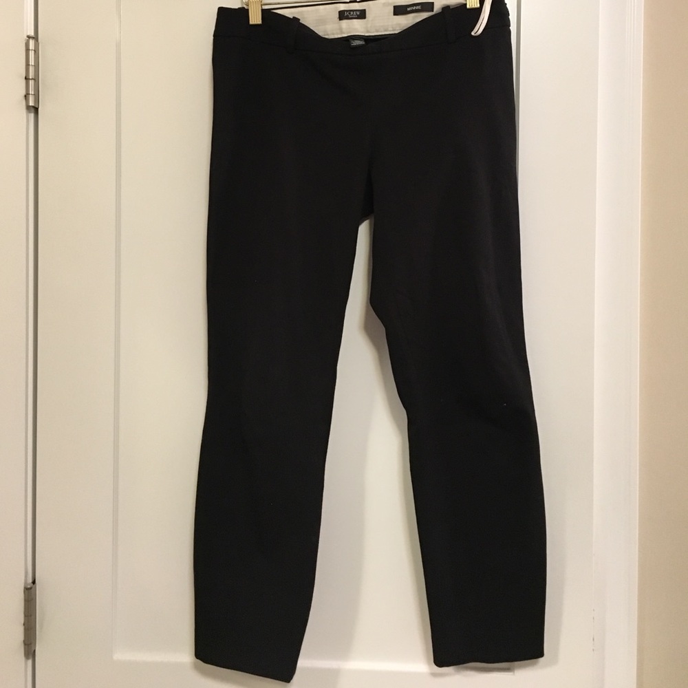 🎉SOLD🎉 J. Crew Black Minnie Pants Size 4 - Picture 2 of 5