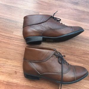 Brown boots from Aldo