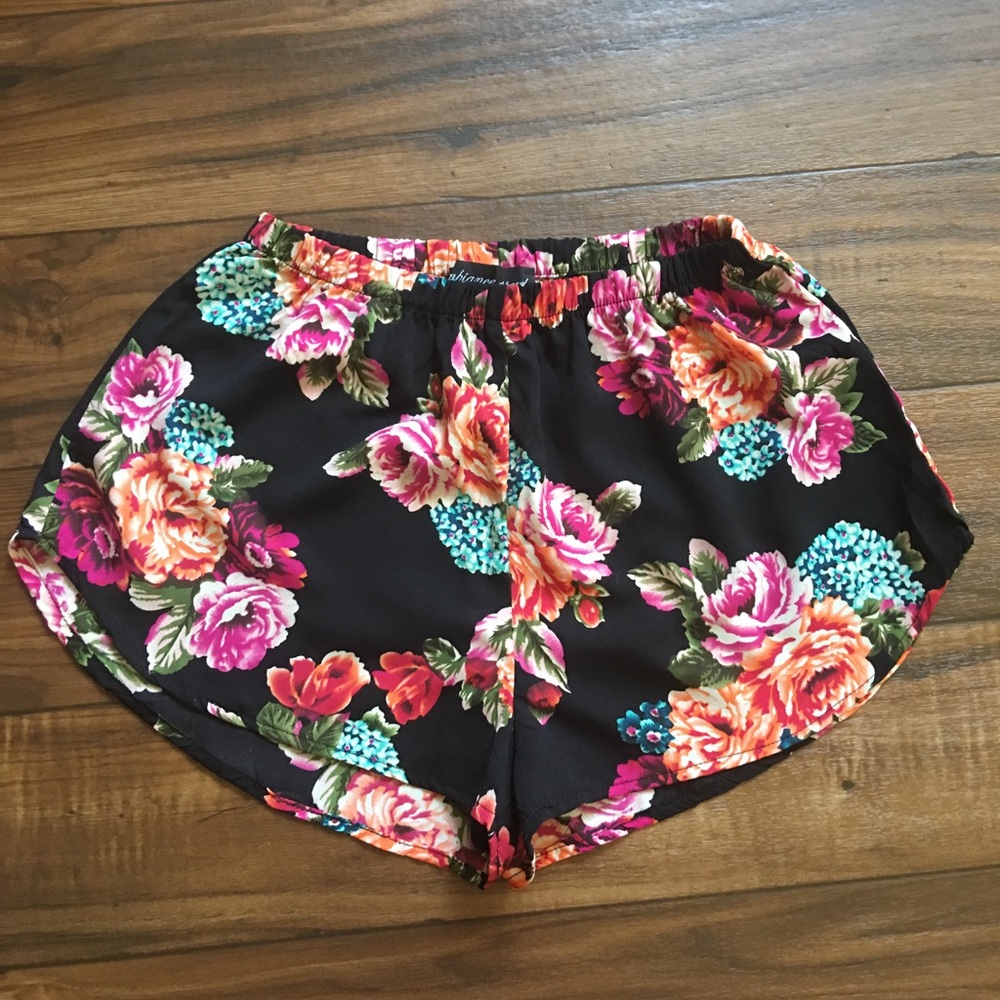 Floral shorts