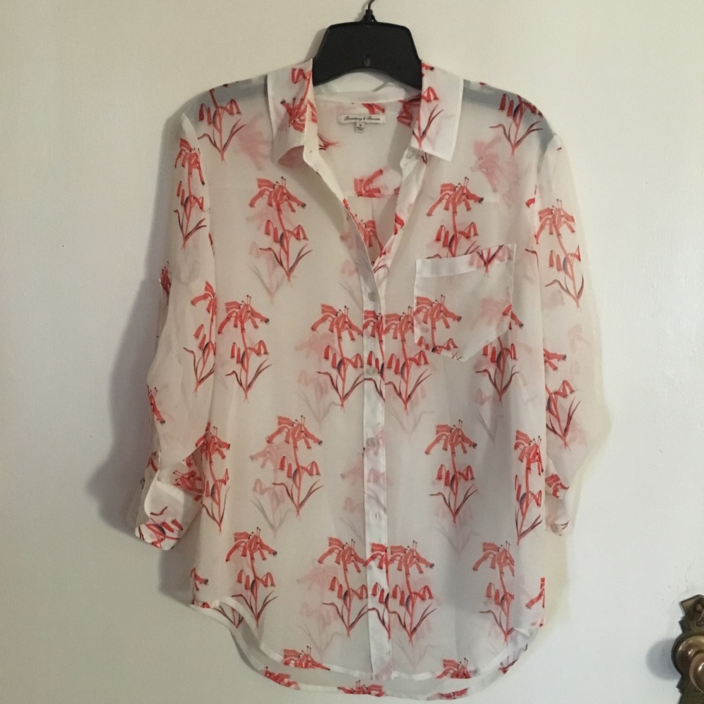 Madewell ( Broadway & Broome) Silk Top.