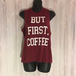 But First Coffee Tank
