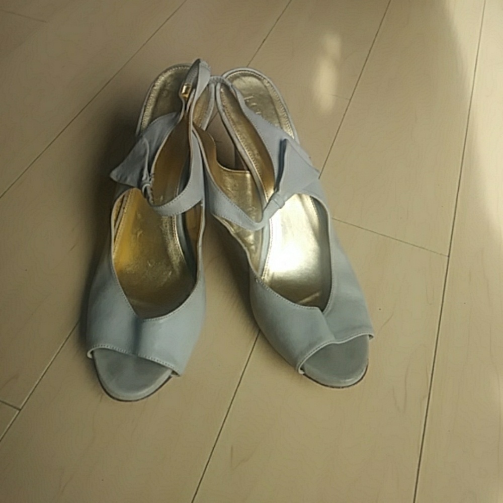 Beige J. Crew Heels