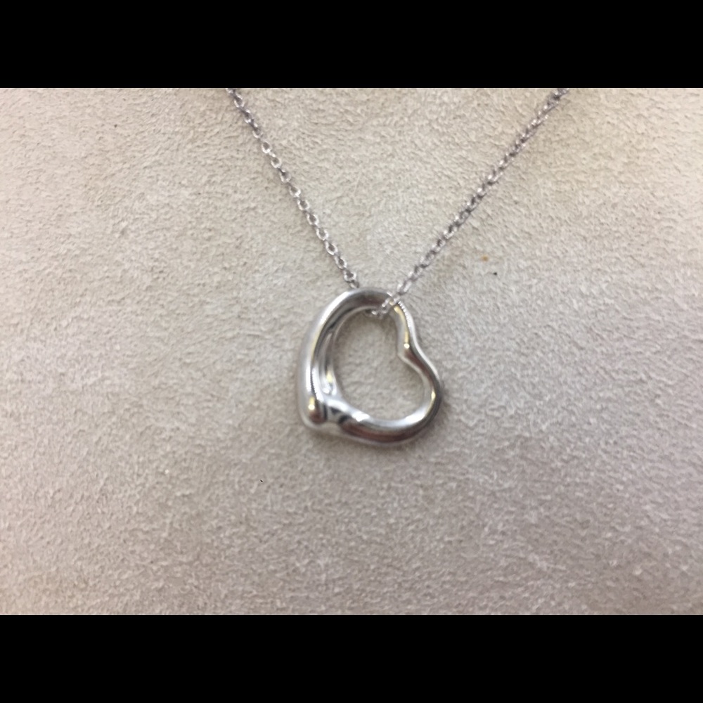 Tiffany & Co. Elsa Peretti Open Heart Pendant