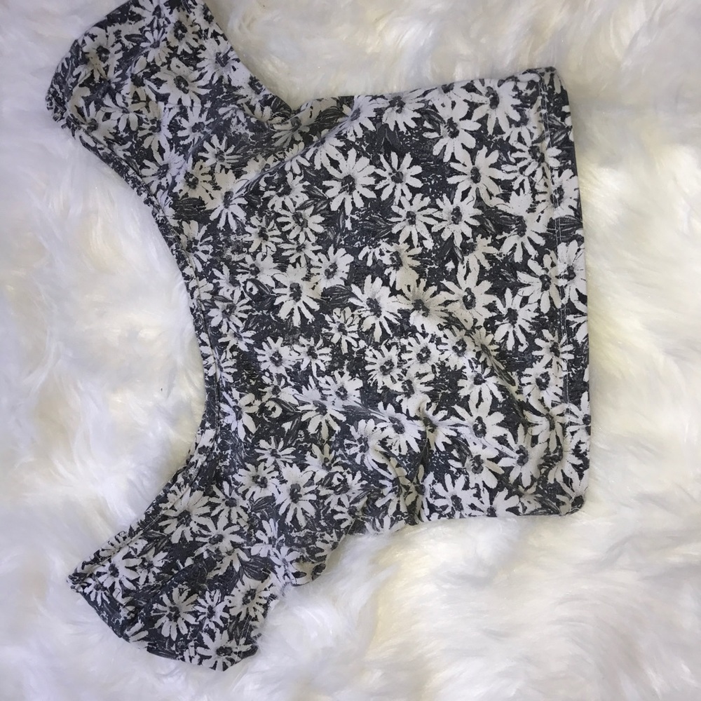 Floral croptop