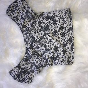 Floral croptop